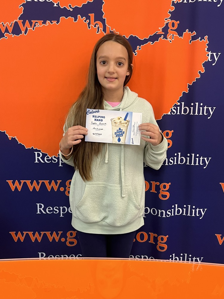 Sophie Dimmick Picture Helping Hand Award