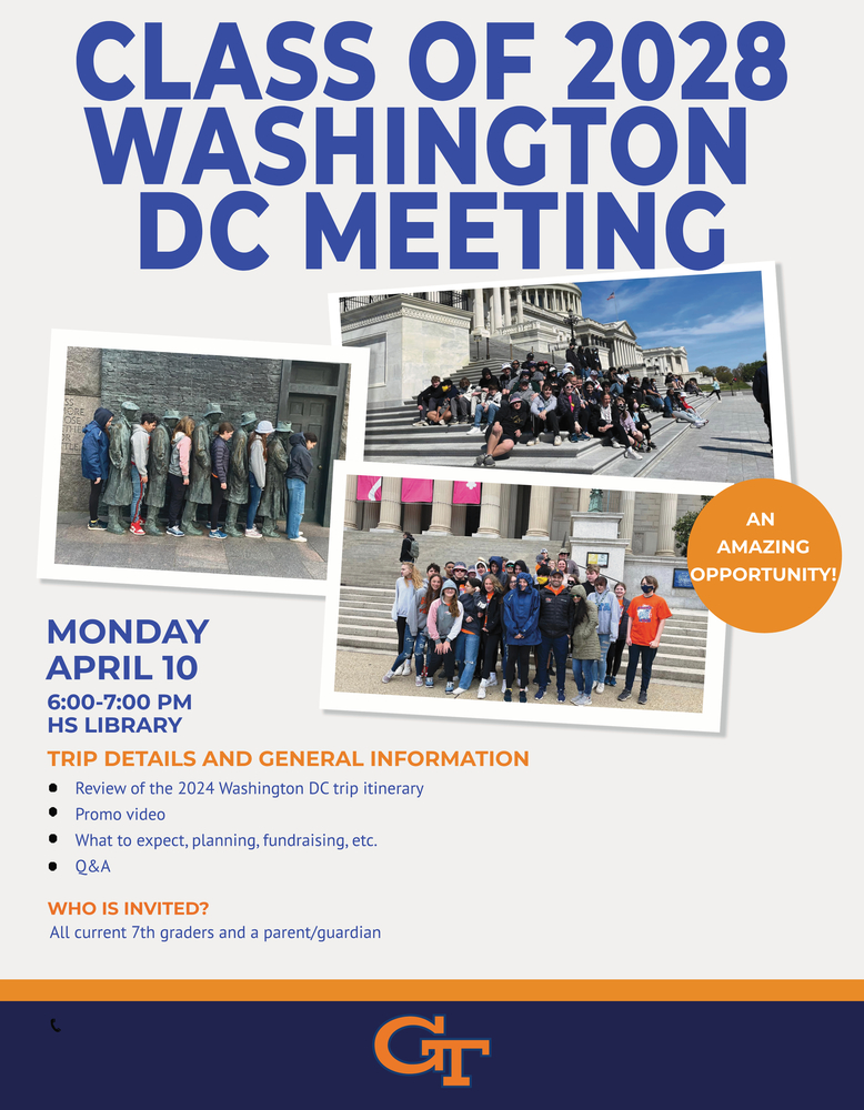 Class of 2028 Washington DC Meeting