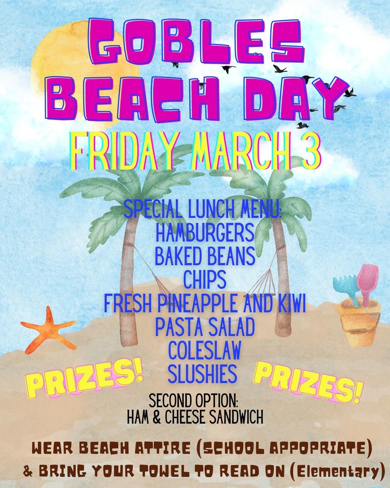 Gobles Beach Day Image March 3rd