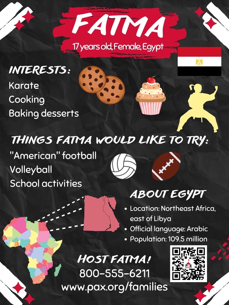 Informational Flyer for Foreign Exchange Students