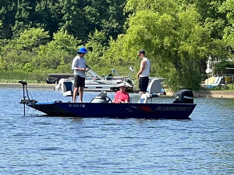 Students Bash Fishing on Boat